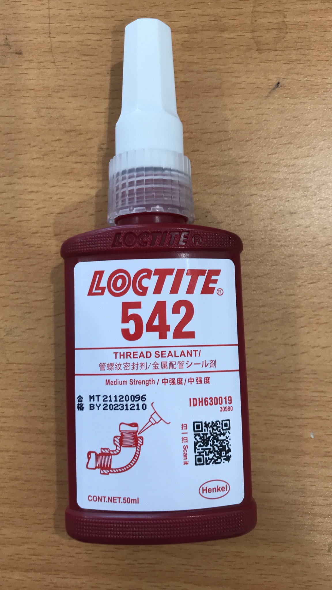 Keo Loctite 542