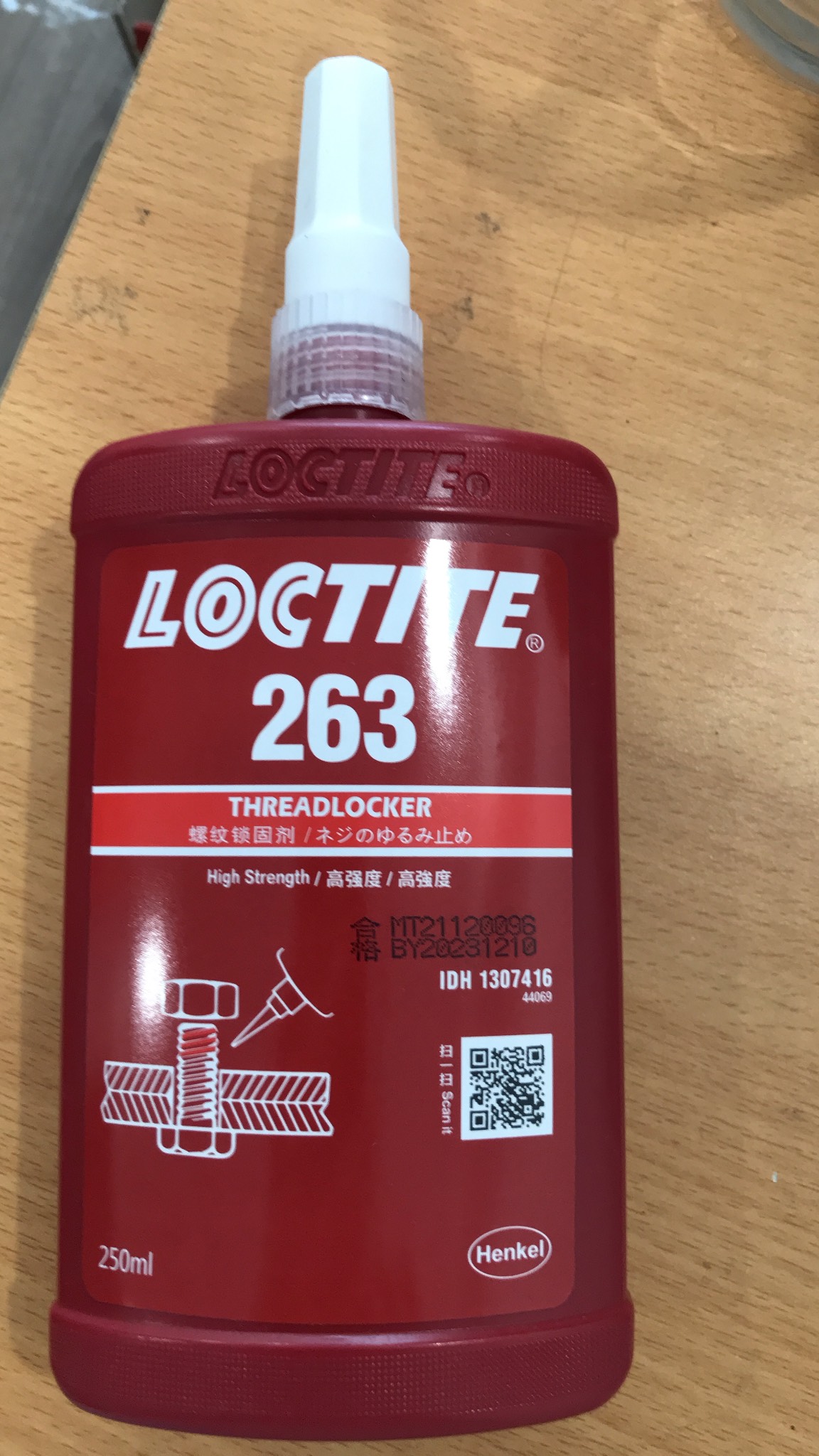 Keo Loctite 263