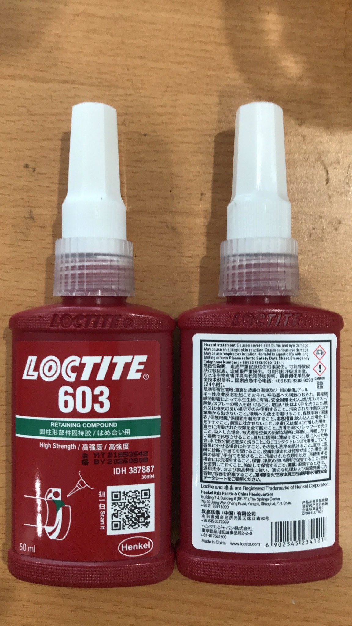 loctite 603